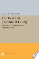 Death of Communal Liberty cover